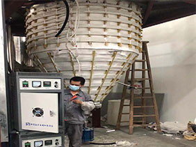 定制不銹鋼反應釜電磁加熱器